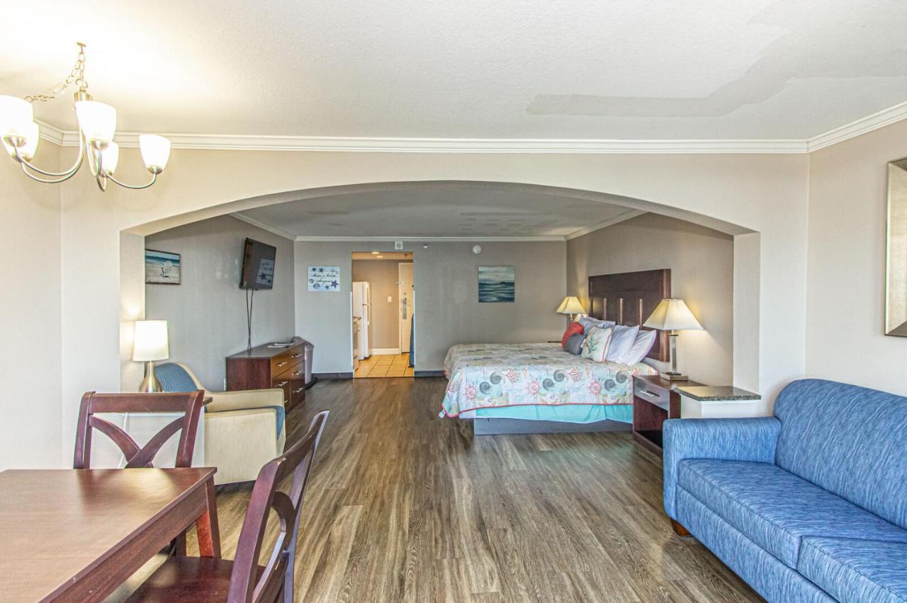 Ocean View King Suite With Modern Decor And Accents - Caravelle Resort 605 Sleeps 4 Guests マートルビーチ エクステリア 写真