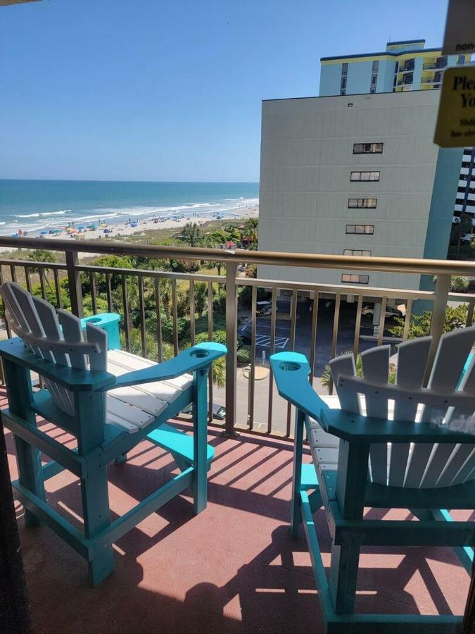 Ocean View King Suite With Modern Decor And Accents - Caravelle Resort 605 Sleeps 4 Guests マートルビーチ エクステリア 写真